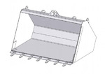Ковш с зубьями ПБМ-800-1А (0,45 м3)