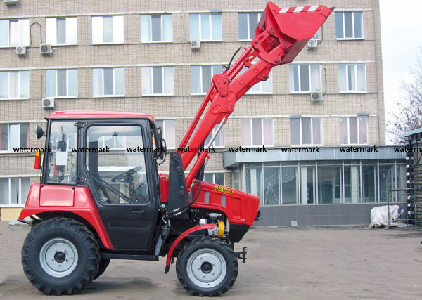 Погрузчик УН-П-320, с ковшом, на МТЗ 320