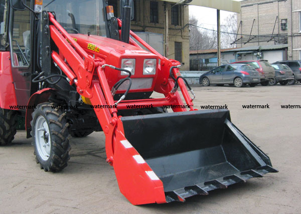 Погрузчик УН-П-320, с ковшом, на МТЗ 320